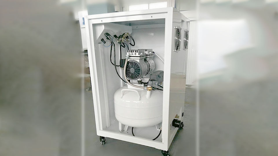 醫療機械配套，牙科配套全無油空壓機